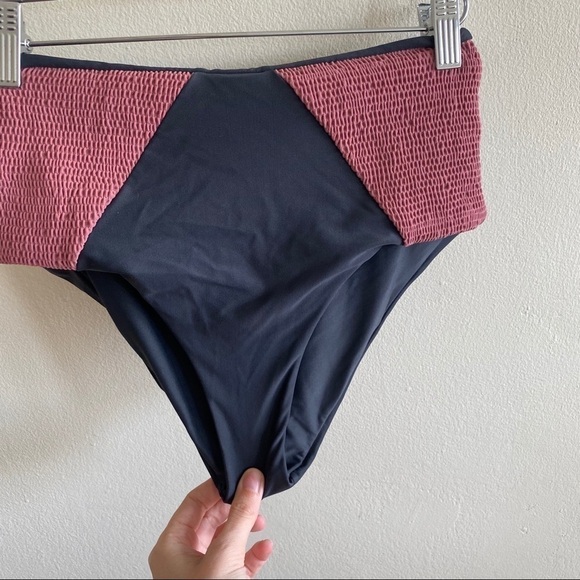 Copy - tori praver bikini high rise swim suit bottoms - Picture 2 of 4